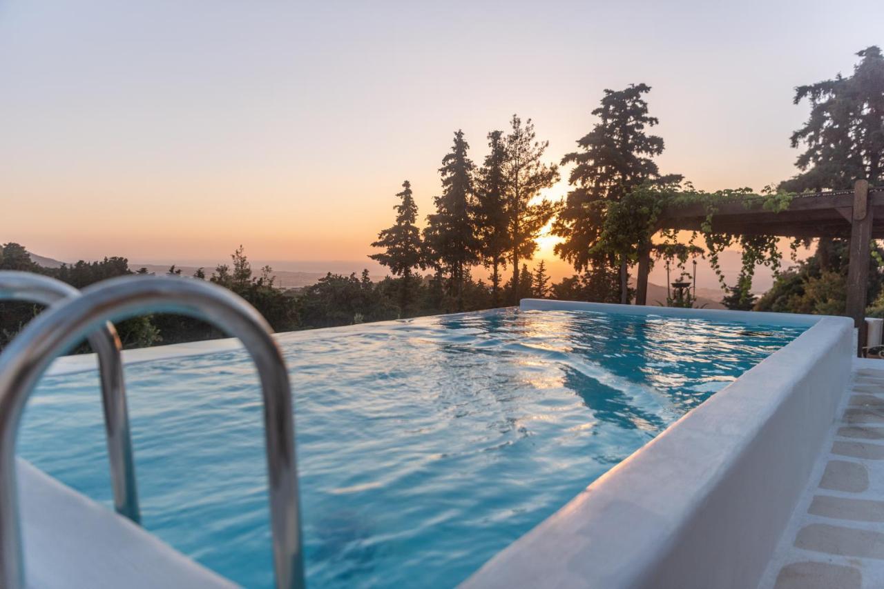 Tramonto Villa Lagoudi Zia Ngoại thất bức ảnh