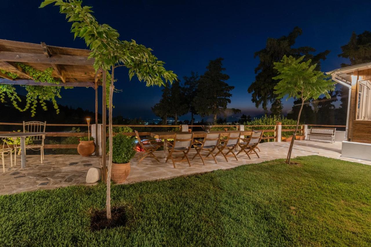 Tramonto Villa Lagoudi Zia Ngoại thất bức ảnh