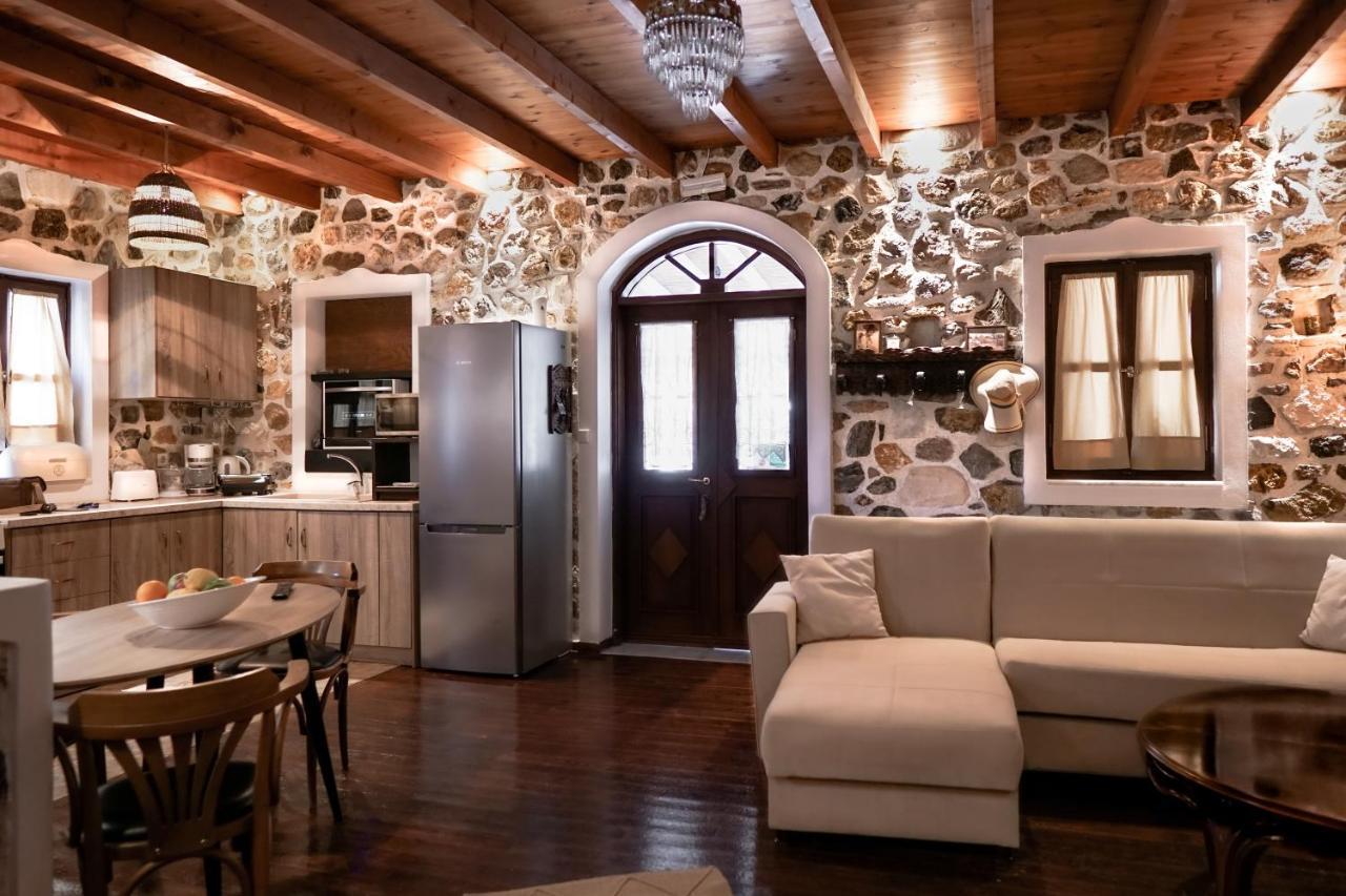 Tramonto Villa Lagoudi Zia Ngoại thất bức ảnh